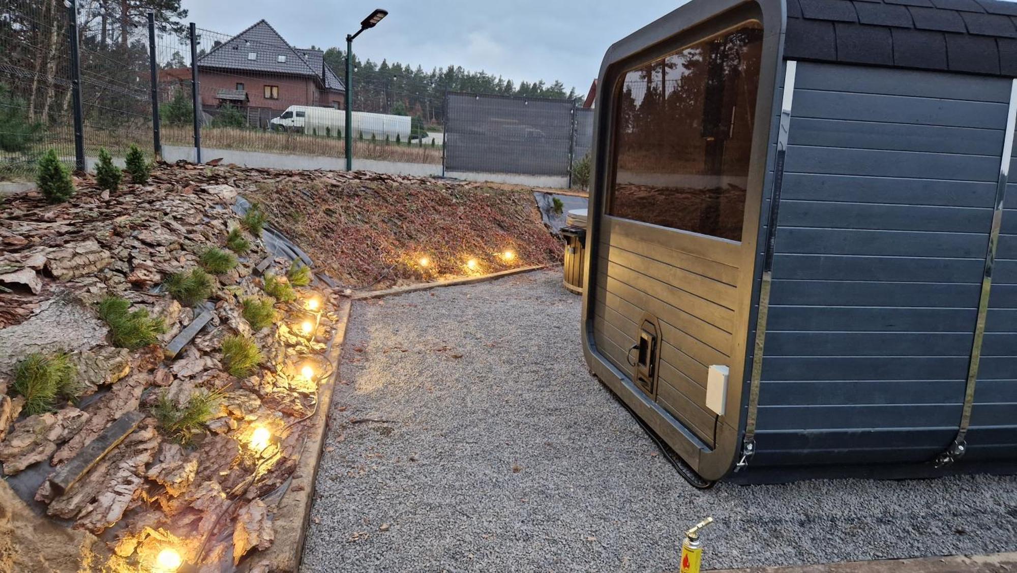 Bosko Domki Z Sauna I Balia W Sulminie Obok Gdanska Exterior photo